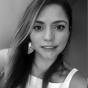Foto en primer plano de Marly Ortiz